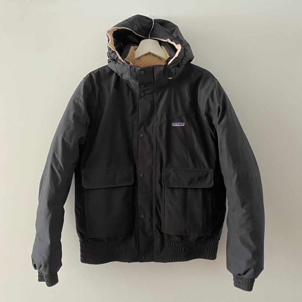 Patagonia Nanuq Black Goose Down Jacket Coat 28330F7 Women’s Size Large